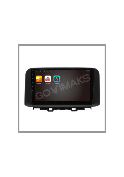 Govimaks Hyundai Kona 2018-2021 Uyumlu 6 Gb Ram 128 Gb Hafıza Androıd Multımedıa Teyp 10.1"