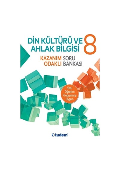 8.Sınıf Din Kültürü ve Ahlak Bilgisi Kazanım Odaklı Soru Bankası- Tudem Yayınları