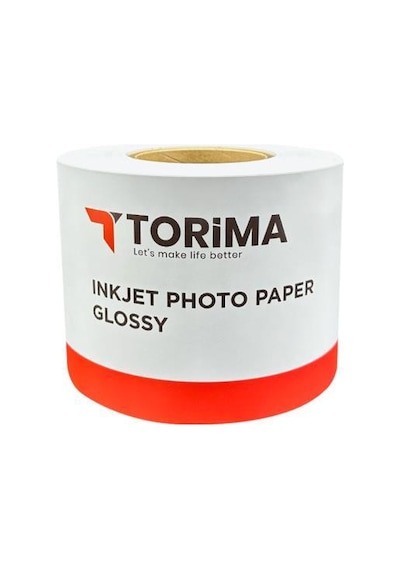 Torima İnkjet Fotoğraf Kağıdı 12.7x65 Metre Parlak Dx100 Yazıcıya Uyumlu