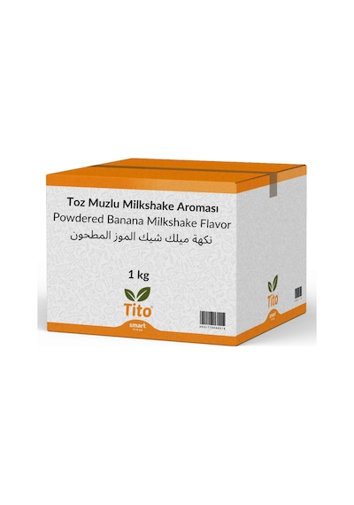 Toz Muzlu Milkshake Aroması 1 Kg