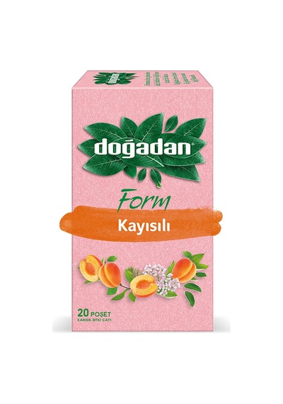 Doğadan Form Kayısılı Karışık Bitki Çayı 20'li 36 G - 8 Adet Tarı
