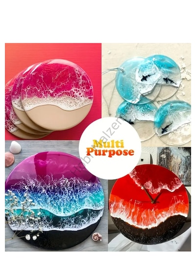 Resin Day's Opak Ve Transparan Epoksi Pigment Boya Seti 100ml