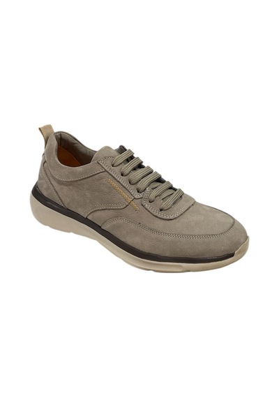 Freefoot 252012-1 Erkek Casual Deri Nubuk Ayakkabı Kış 24 Bej