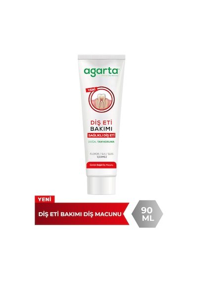 Agarta Doğal Diş Eti Bakımı Plak Karşıtı Diş Macunu 90 ML