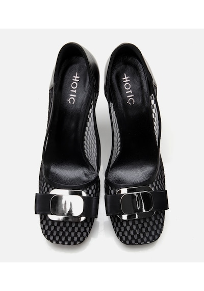 Hotiç Kadın Siyah Fileli Stiletto 01ayh308790a100 Siyah-black Siyah
