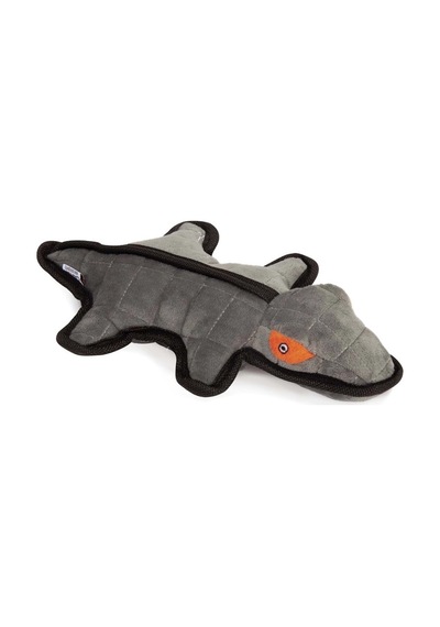 Camon Timsah Şeklinde Gıcırtılı Peluş Köpek Oyuncağı 28 Cm