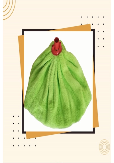 Lider Mikrofiber Mop Welfost Yedek Başlık Yeşil Mop Paspas Ucu
