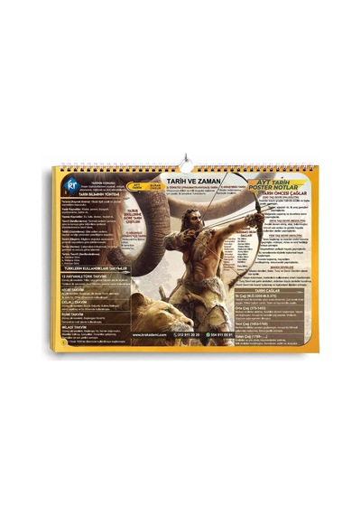 Ayt Tarih Poster Notlar - Kr Akademi Yayınları