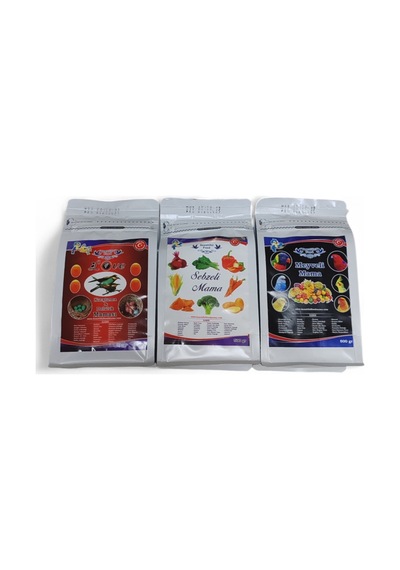 Beautiful Food Mama 500 Gr 3 Lü Lüx Set Love +sebzeli +meyveli