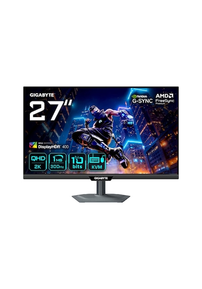 Gigabyte M27q3 27" 1 Ms 2k Pivot Ips 300 Hz Oyuncu Monitörü