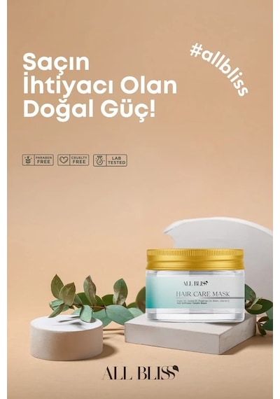 Bitkisel Keratinli Saç Bakım Maskesi 200 Ml