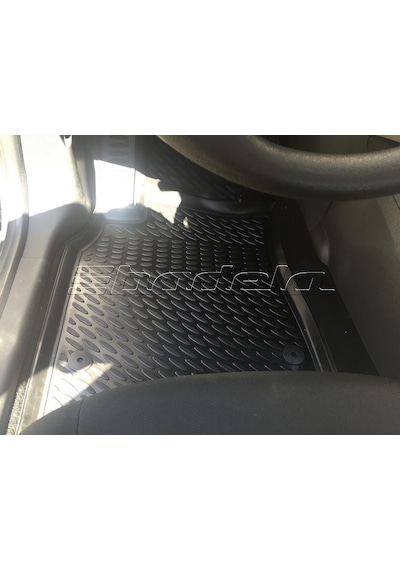 Renault Fluence Havuzlu Paspası 3D Siyah Klipsli