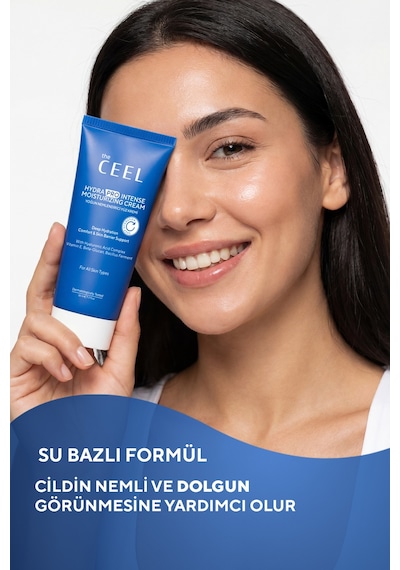 The Ceel Su Bazlı Yoğun Nemlendirici & Bariyer Destekleyici Krem | Hyaluronik Asit Kompleksi, Allantoin 50 ml