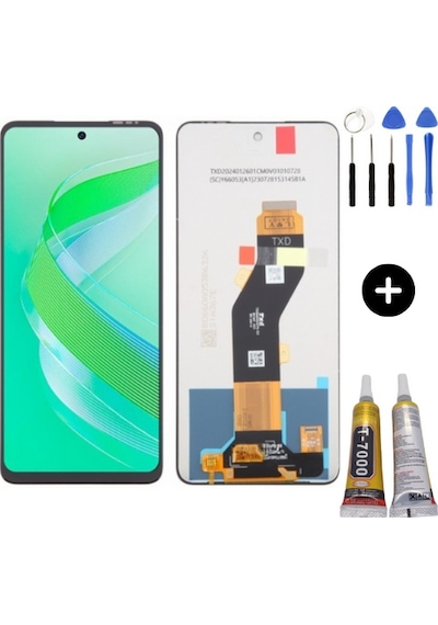 İnfinix Smart 8 Uyumlu Oled Lcd Ekran Dokunmatik + Montaj Seti