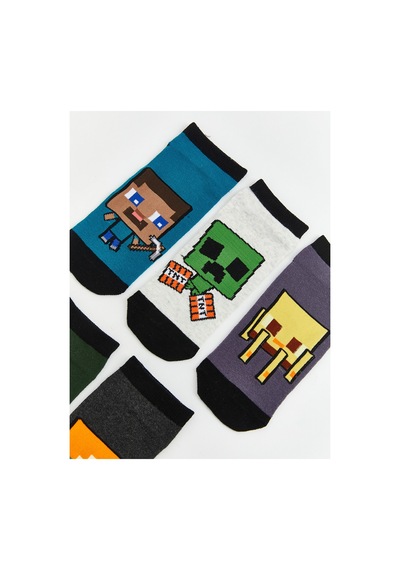 LC Waikiki Alıta Cıty Farkıyla Lcw Kids Karışık Desenli 5'li Paket Erkek Çocuk Patik Çorap Karisik - 925404796 Karisik LC Waikiki Alıta Cıty Farkıyla Lcw Kids Karışık Desenli 5'li Paket Erkek Çocuk Patik Çorap Karisik - 925404796 Karisik
