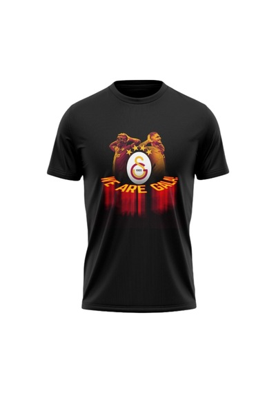 Galatasaray Lisanslı Osimhen Ve İcardi T-shirtler Kırmızı - Siyah