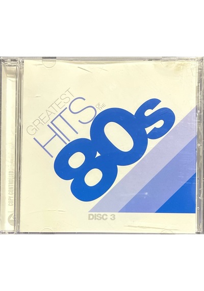Plak Değildir Cd Dir Cd Greatest Hits Of The 80s Disc 3 Cd