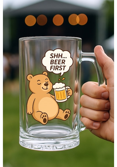 Baskılı Bira Bardağı Beerfirst