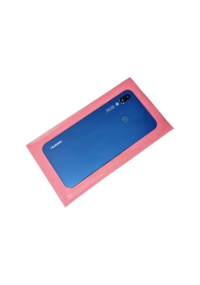 Tkgz - P20 Lite Arka Kapak Cam Kamera Lensi Mavi