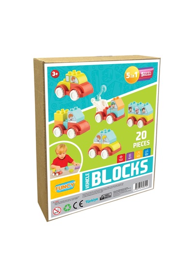 Araç Bloklar 20 Parça