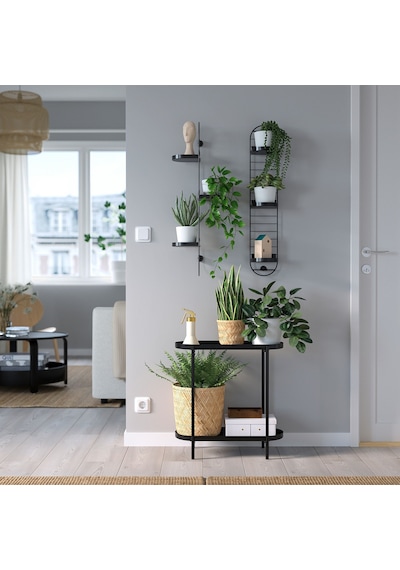 Ikea Skuggröna Çiçeklik 78 Cm Siyah
