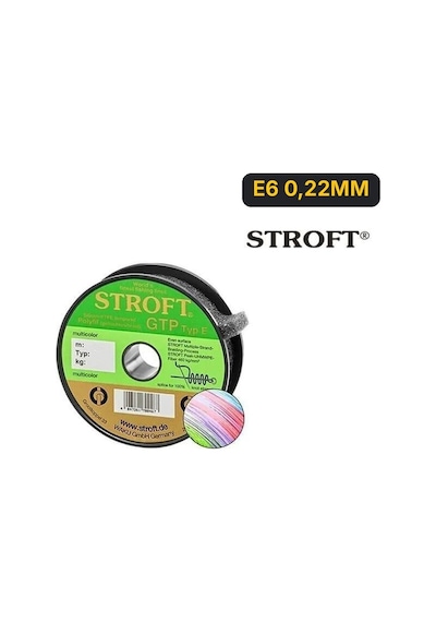 Stroft Gtp Typ E Örgü Misina Multicolour 300m E6 0.22mm