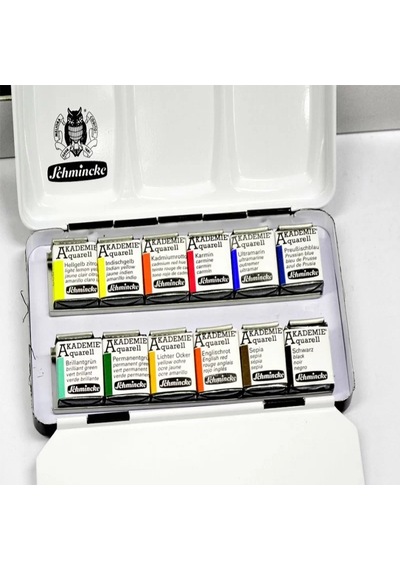 Schmincke Da Vinci Finest Brushes And Watercolours Fırça+suluboya Seti Diğer