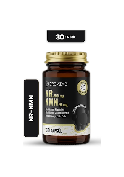 Nr 300 Mg + Nmn 50 Mg Lipozomal Formül 30 Kapsül Takviye Edici Gıda