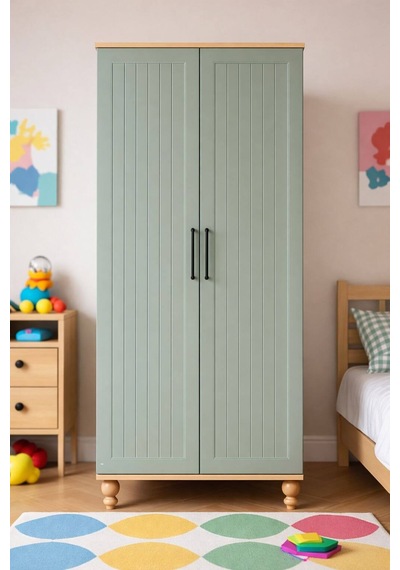 Arion Kids Gülsün 2 Kapaklı Çocuk Odası Dolabı 2 Kapaklı Dolap Modellerinde Sade, Dayanıklı Ve Modern Çözüm Yeşil Arion Kids Gülsün 2 Kapaklı Çocuk Odası Dolabı 2 Kapaklı Dolap Modellerinde Sade, Dayanıklı Ve Modern Çözüm Yeşil