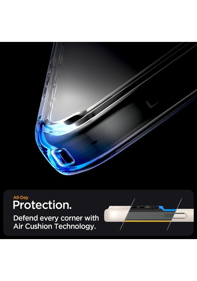 İphone 16 Pro Max İle Uyumlu Magsafe Kılıf Ultra Hybrid Mag Fit Frost Natural Titanium - Acs08382
