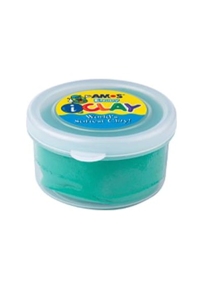 Amos İ Clay Zıplayan Oyun Hamuru Proje Oyun Hamuru 6 Renk 6x30gr Çok  Renkli