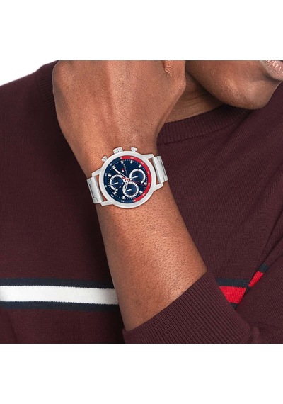 Tommy Hilfiger Th1792179 Erkek Kol Saati Metalik Gri