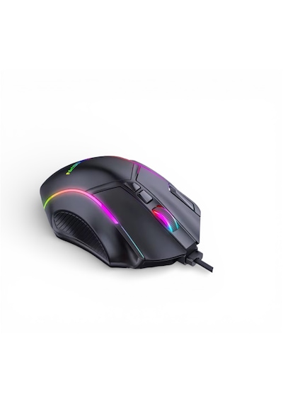 Mikespn X15 Rgb Gaming Mouse 12 Tuşlu 12800 Dpı Makrolu Oyuncu Mouse Siyah X15