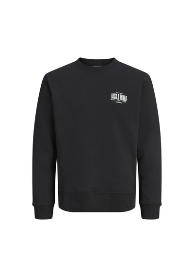 Jack&jones Erkek Göğüs Baskılı Bisiklet Yaka Uzun Kollu Sweatshirt - Aero - 12298492 Black-small Print-1274740 Jack&jones Erkek Göğüs Baskılı Bisiklet Yaka Uzun Kollu Sweatshirt - Aero - 12298492 Black-small Print-1274740