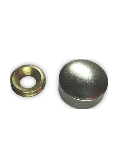 Vida Kapağı Zamak Krom Kaplı Çap 13mm - Öz-iş