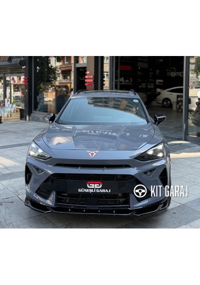 Cupra Formentor Cupra Parlak Siyah Ön Lip Plastik Boyalı