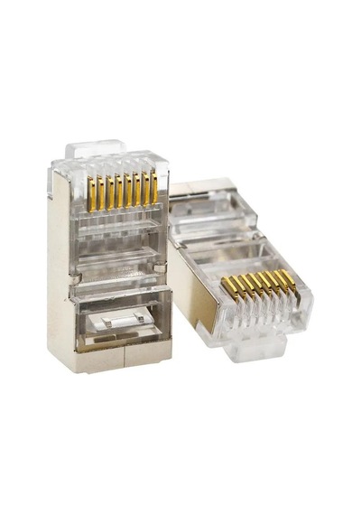 Primex Px-cat660 Metal Cat6 Jak, Rj45 Metal Konnektör, Cat6 Plug Metal 100 Lü Paket