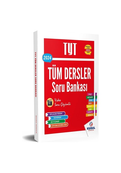 2024 Tyt Tüm Dersler Tek Kitap Soru Bankası Kurul Yayıncılık