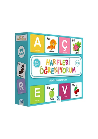 Harfleri Öğreniyorum Eğitici   Set