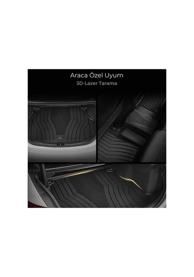 Mercedes Glc X253 2016-2022 Araca Özel Tpe Paspas Seti