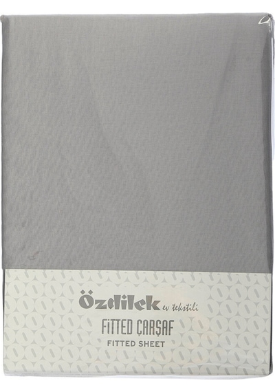 Özdilek Fıtted Yastıklı Çarşaf 160x200+30 Gümüş Çok Renkli