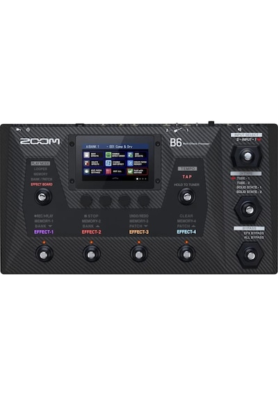Zoom B6 Bass Multi-Effects  Processor