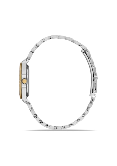 Ferro Fl21518awt-d Quartz Çelik Altın/gri 30 Mm Kadın Kol Saati Gri