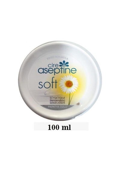 Cire Aseptine Soft Papatya Özlü Kavanoz Krem 100 ML