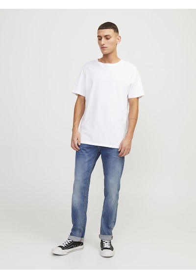 Jack & Jones Erkek Tim Original 781 Slim Fit Jean - 12146866 Blue Denim