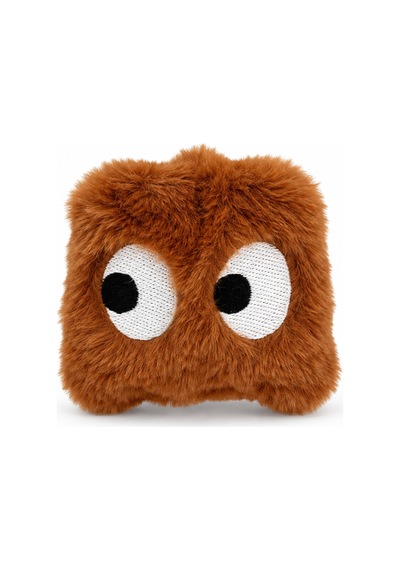 Mynx Yan Bakan Hışırtılı Peluş Oyuncak Kahve
