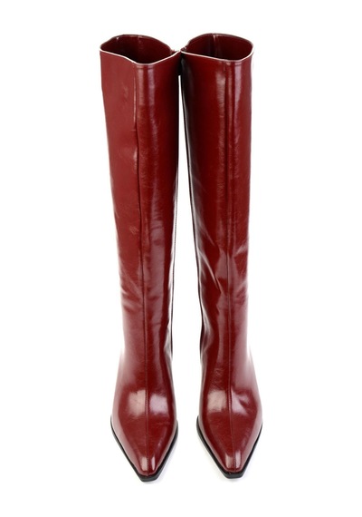 Bambi Bordo Kadın Çizme K03565090942 Bordo