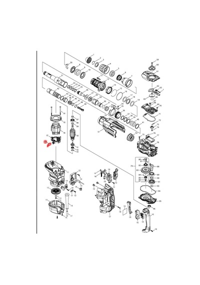 Makita HR4003C Kömür Fırça CB-350 Ürün Kodu 195004-6
