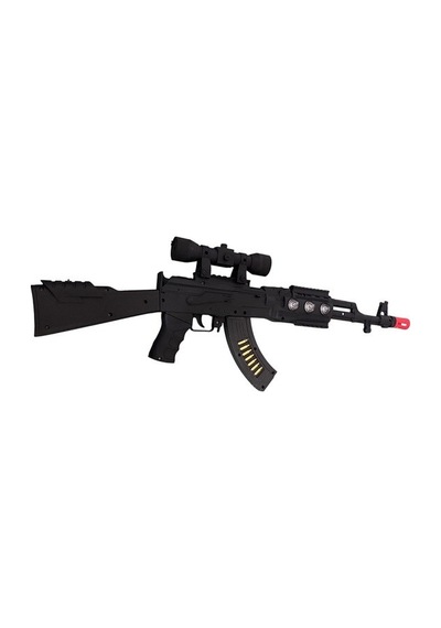 60 Cm Sesli Işıklı Oyuncak Tüfek 8289