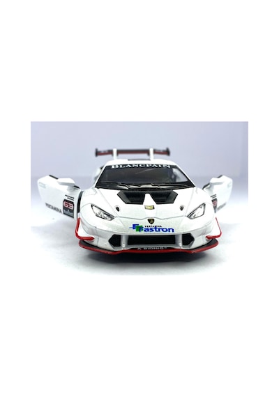 Kinsmart Lamborghini Huracan Lp620-2 Super Trofeo Çek Bırak Beyaz